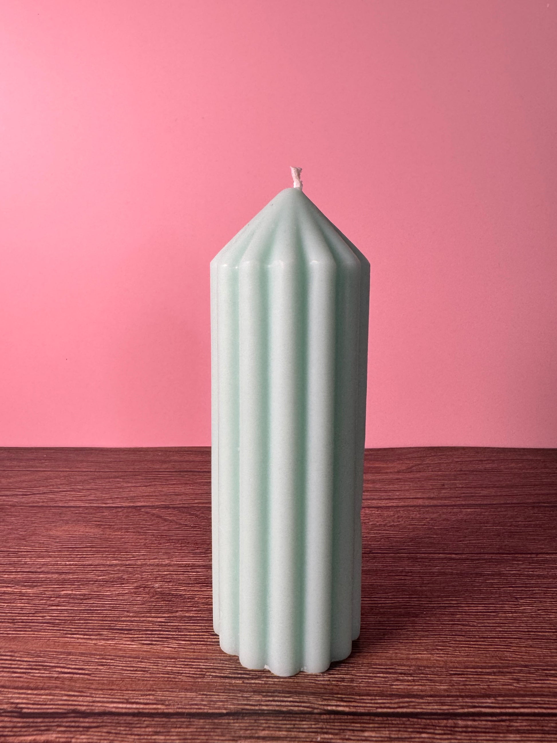 candela scanalata plissé slim bomboniera