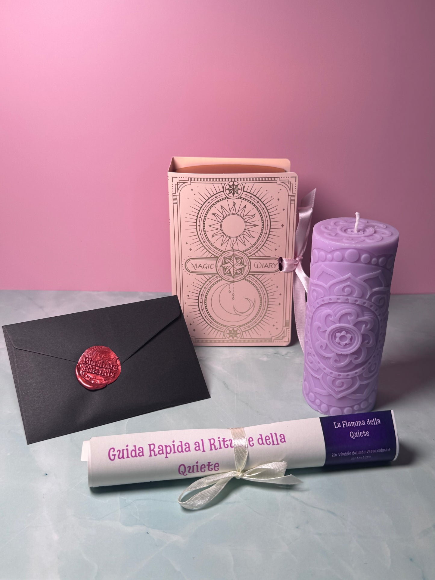 rituale mindfulness con candela artigianale la fiamma della quiete